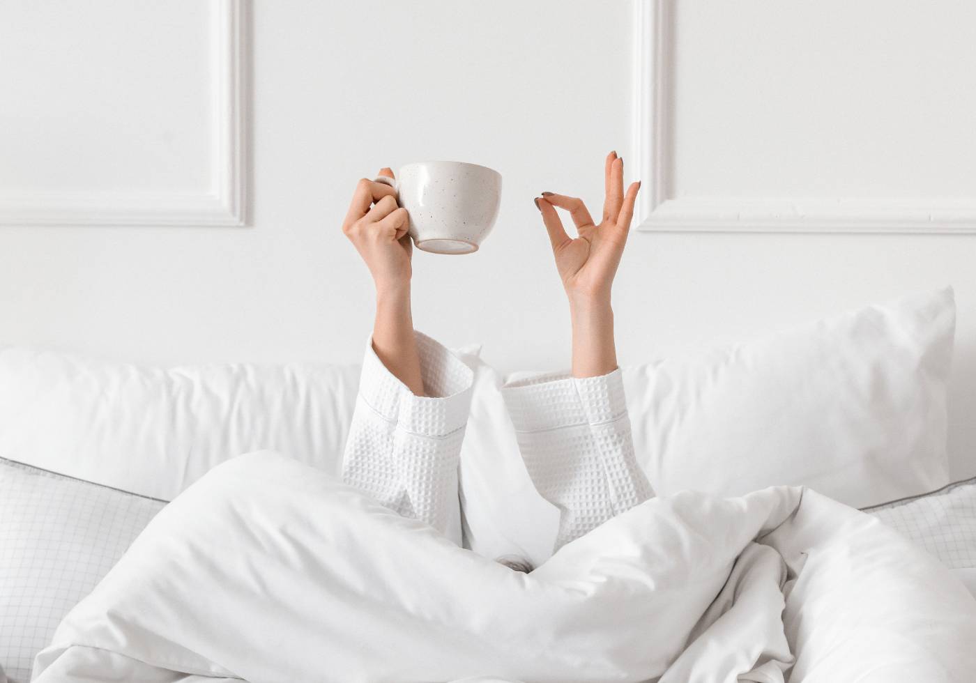 Kaffee im Bett Poster - Posterbox.dk