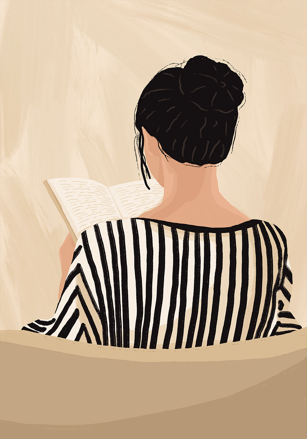 Gemütliches Leseposter