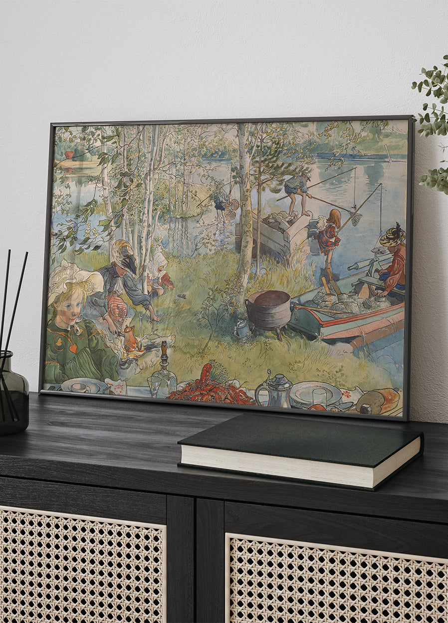 Céu De Teresópolis von Eliseu Visconti Poster - Posterbox.dk