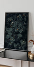 Dunkles und grünes botanisches Poster - Posterbox.dk