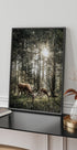 Hirsch im Wald Poster - Posterbox.dk