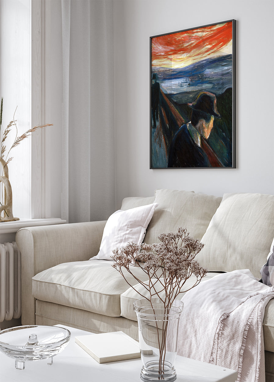 Despair von Edvard Munch Poster - Posterbox.dk