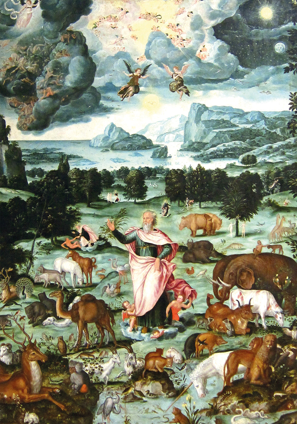 Irdisches Paradies von Hans Bocksberger der Altere Poster - Posterbox.dk