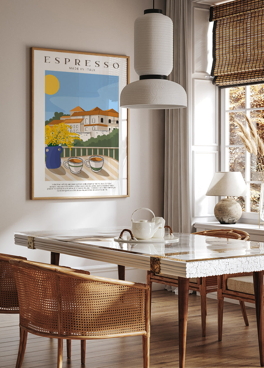 Espresso Italien Poster - Posterbox.dk