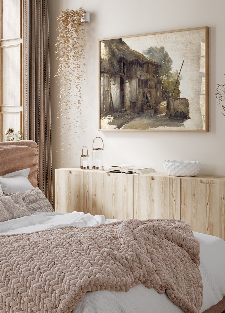 Poster „Bauernhaus“ von Hendrik Leys – Posterbox.dk