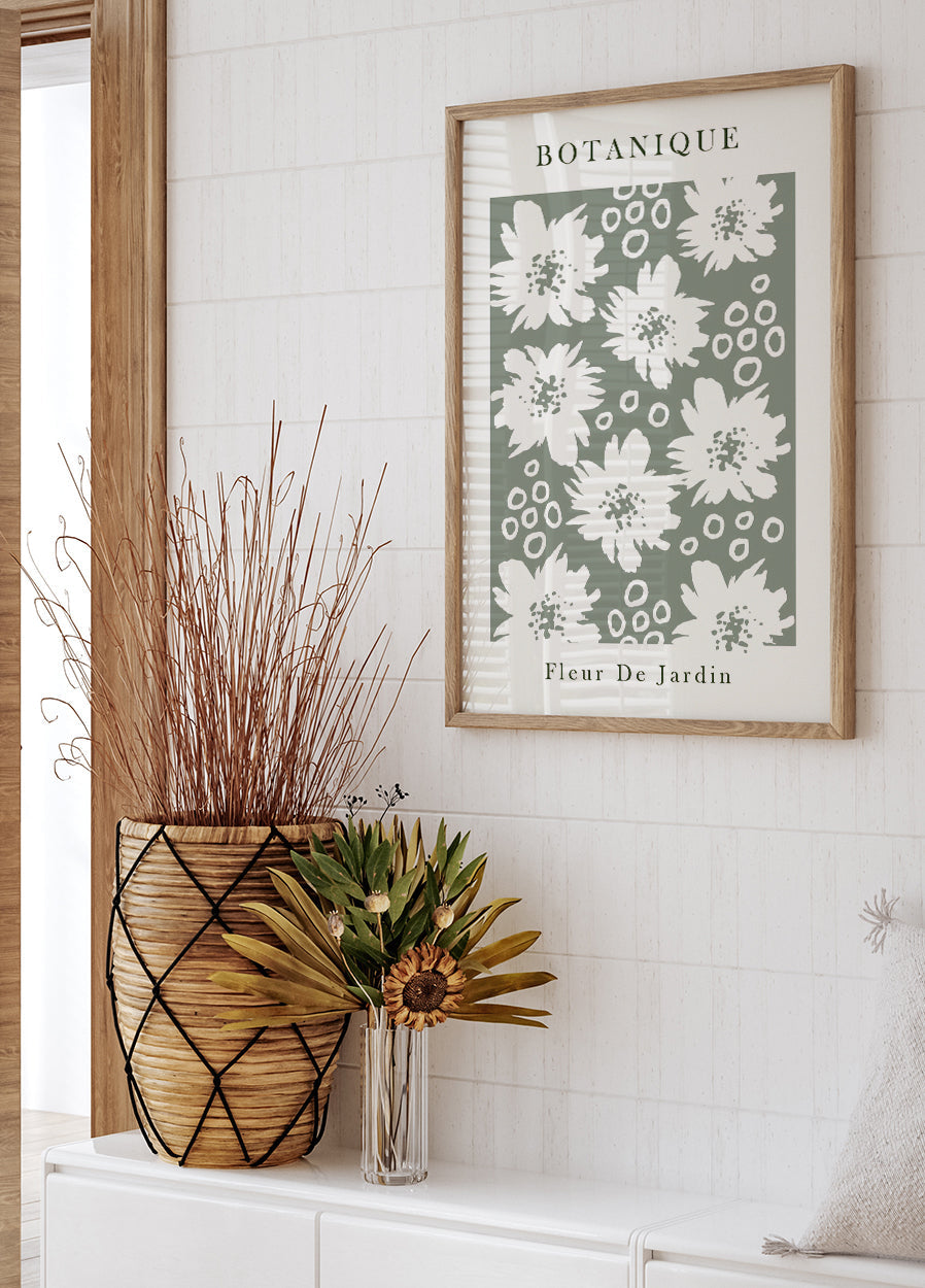 Fleur De Jardin Nr. 1 Poster - Posterbox.dk