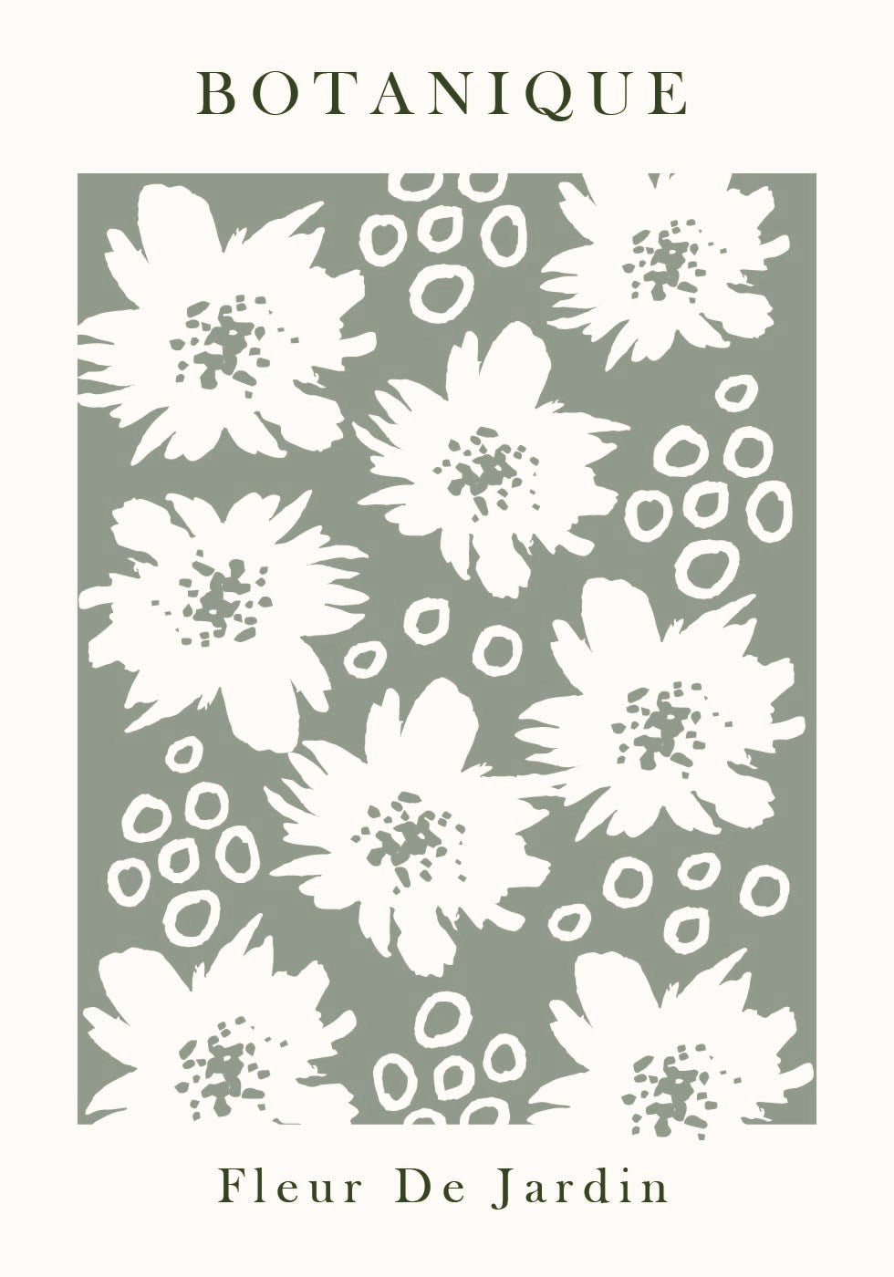 Fleur De Jardin Nr. 1 Poster - Posterbox.dk