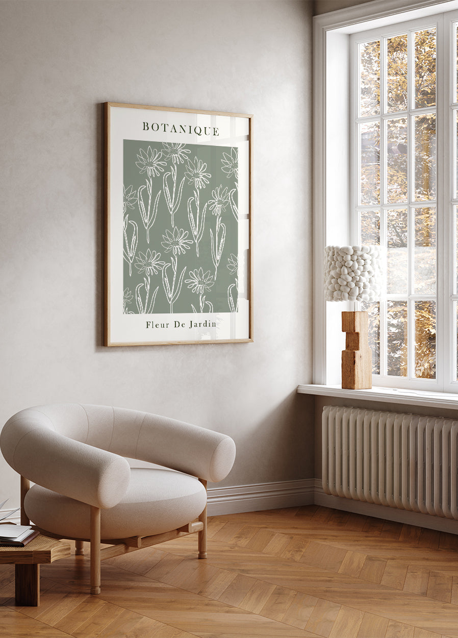 Fleur De Jardin Nr. 2 Poster - Posterbox.dk