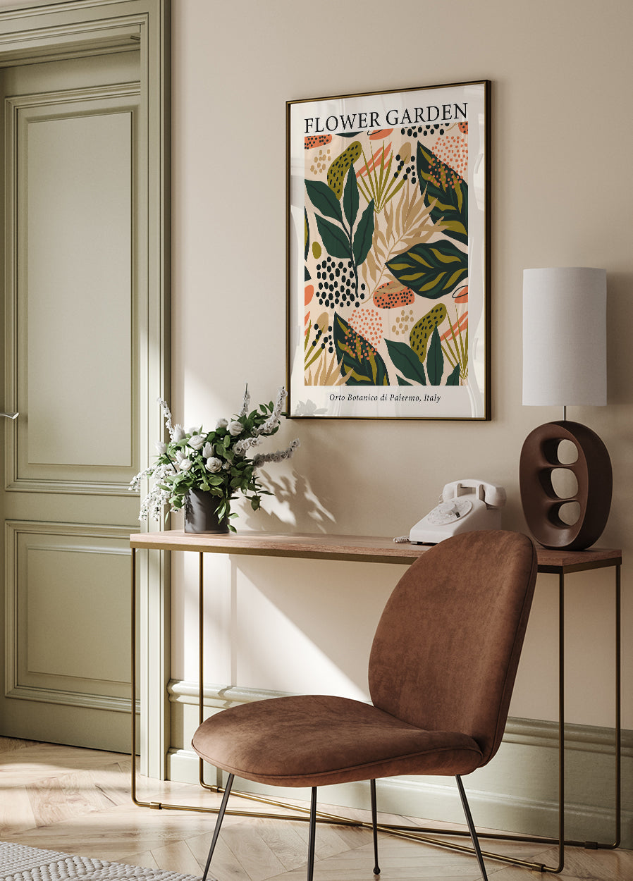 Blumengarten Palermo Poster - Posterbox.dk