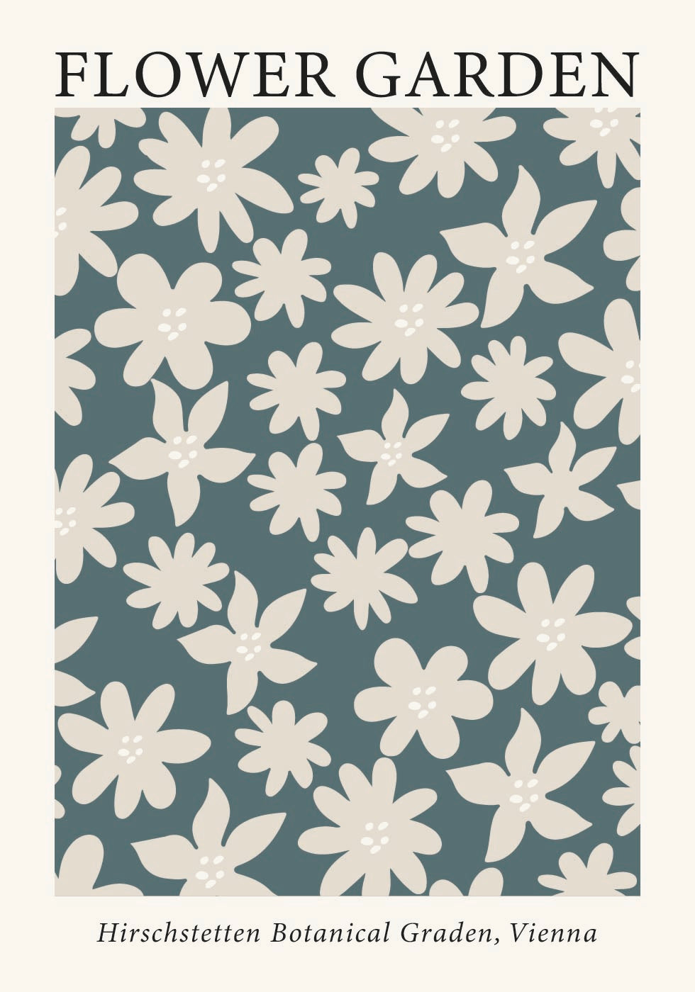 Blumengarten Wien Poster - Posterbox.dk