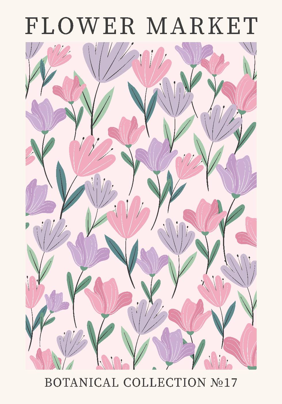 Blumenmarkt-Poster - Posterbox.dk