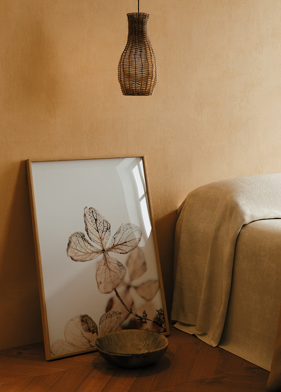 Vierblättriges Pflanzenposter - Posterbox.dk