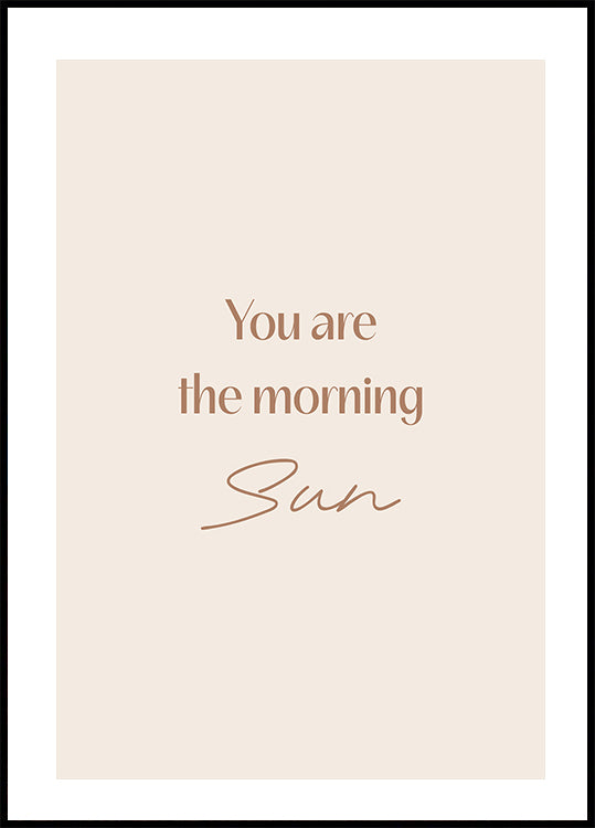 Sonnenposter - Posterbox.no