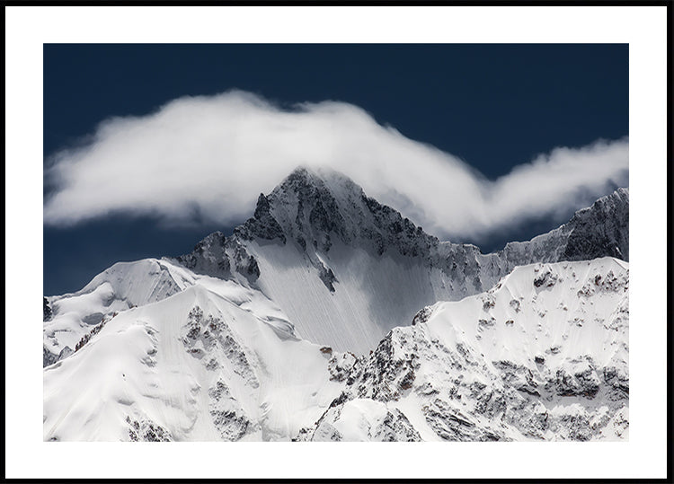 Gekröntes Gipfelplakat