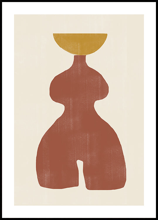 Abstraktes Balance-Poster