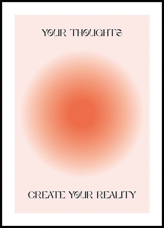 Thought Aura Poster - Posterbox.dk