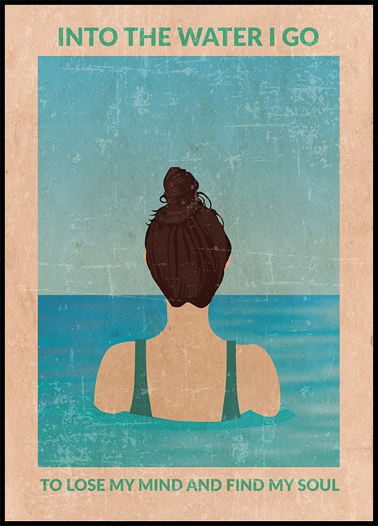 Into the Water Standard-Wandkunst