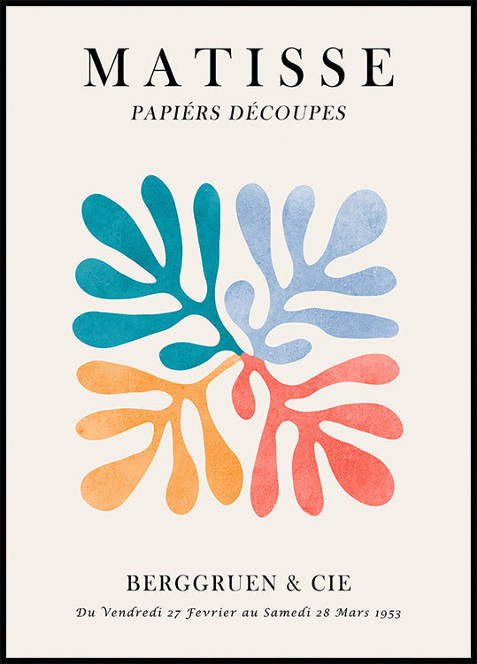 Matisse Blumenplakat 4