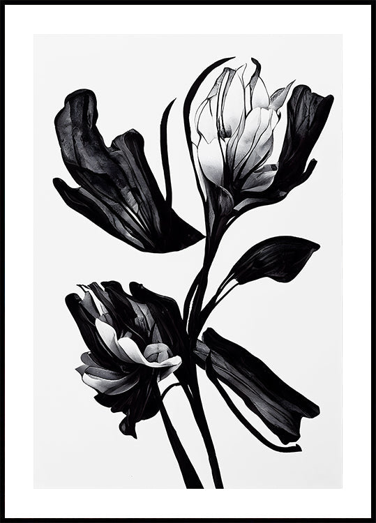 Schwarze Blume