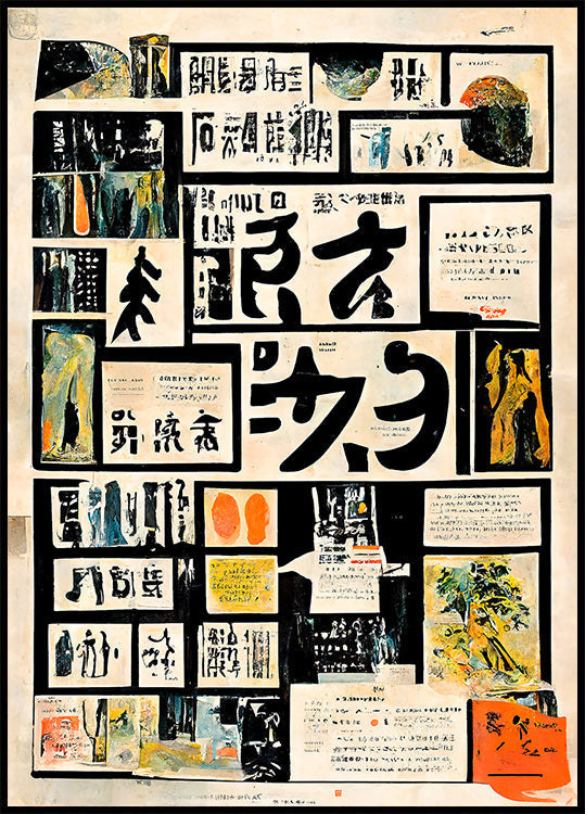 Poster mit guten Nachrichten