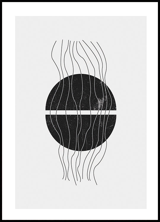 Poster mit geometrischen Objekten - Posterbox.dk