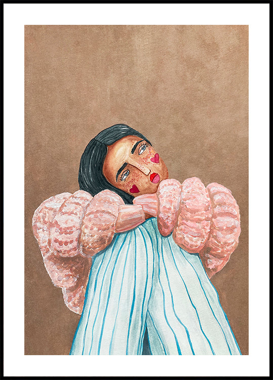 Träumendes Mädchen Poster