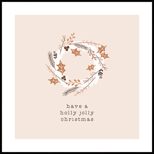 Haben Sie ein Holly Jolly Weihnachtsplakat