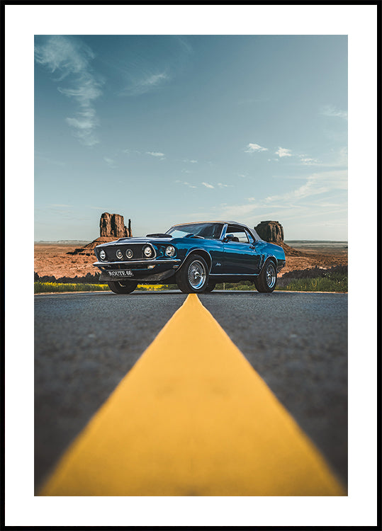 Amerikanisches Pferdestärken-Poster