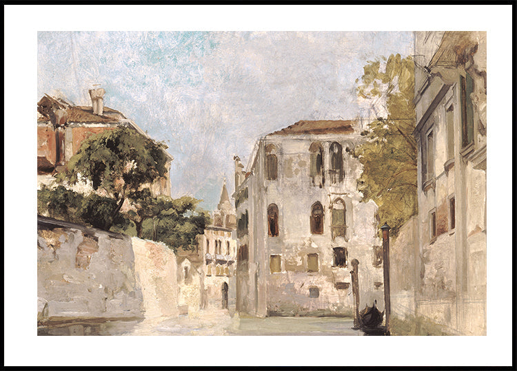 Vue De Venise von Arnold Scheffer Poster - Posterbox.dk
