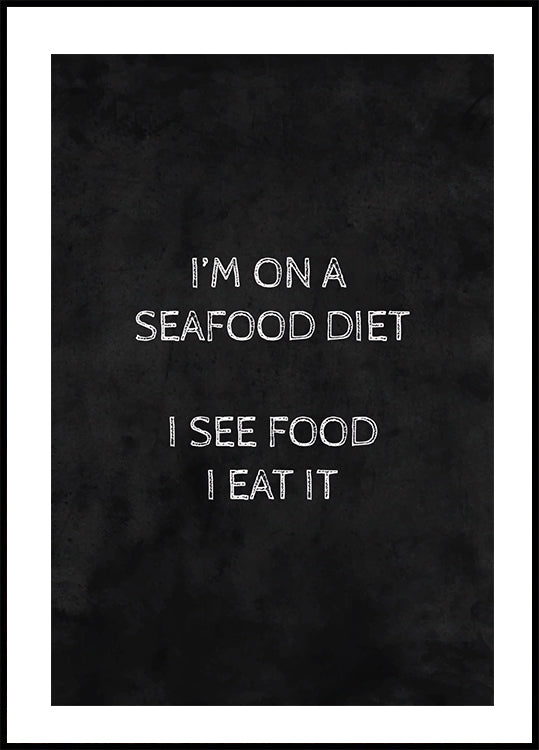 Letter Board Nr. 1 Poster - Posterbox.dk