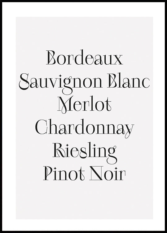Weinplakat - Posterbox.dk