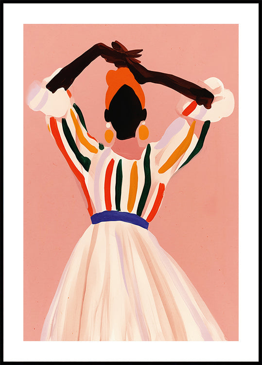 Lebendige Silhouette