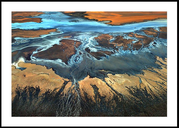 California Aerial - Die Wüste von oben Poster