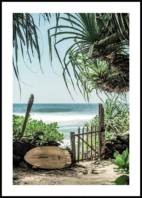 Poster zur Küstenruhe