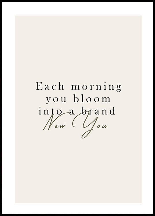 New You Poster - Posterbox.no