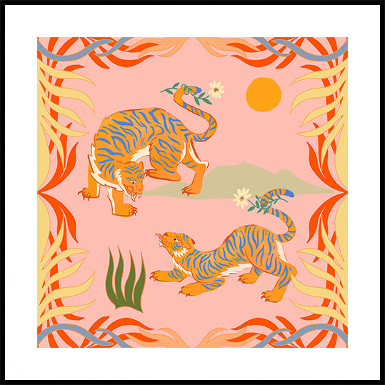 Rawring Playmates-Poster