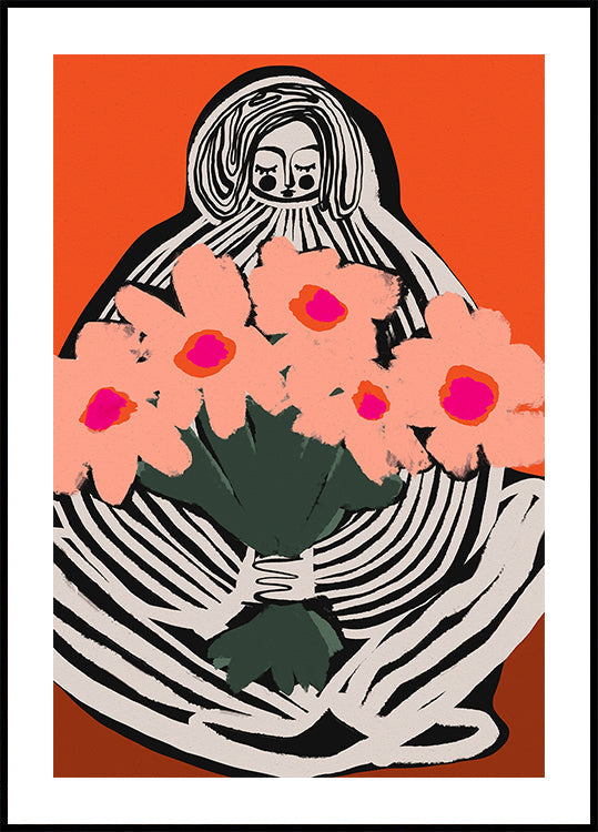 Mein schönes Blumenplakat