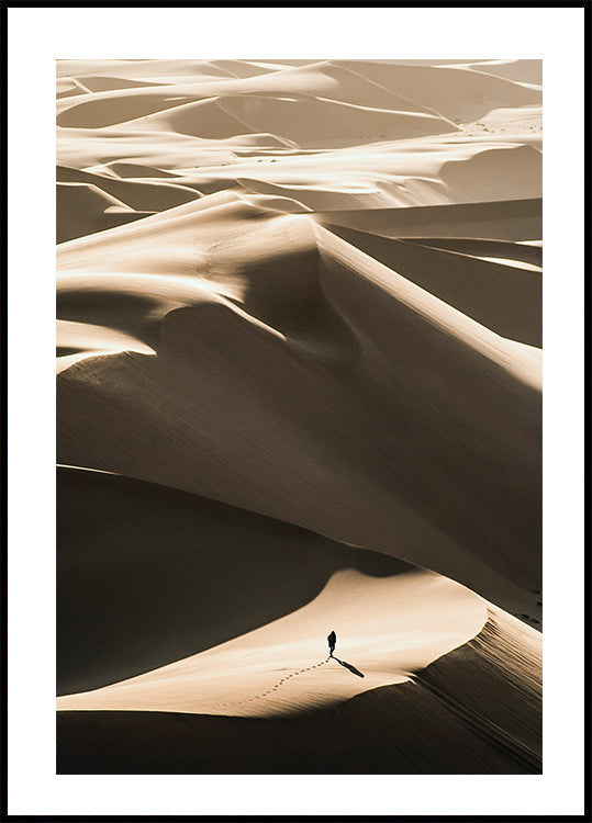 Poster „Walking In Desert“ - Posterbox.dk