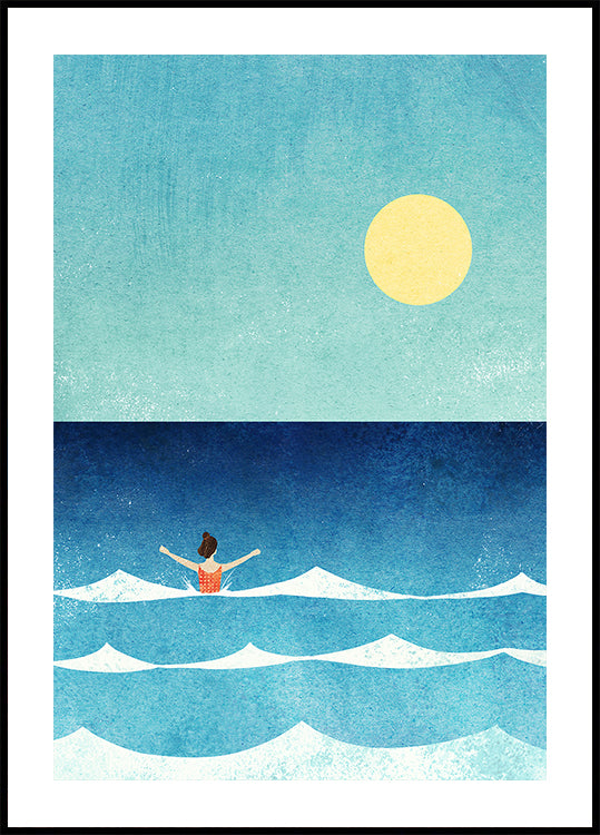 Sea Swim II-Poster
