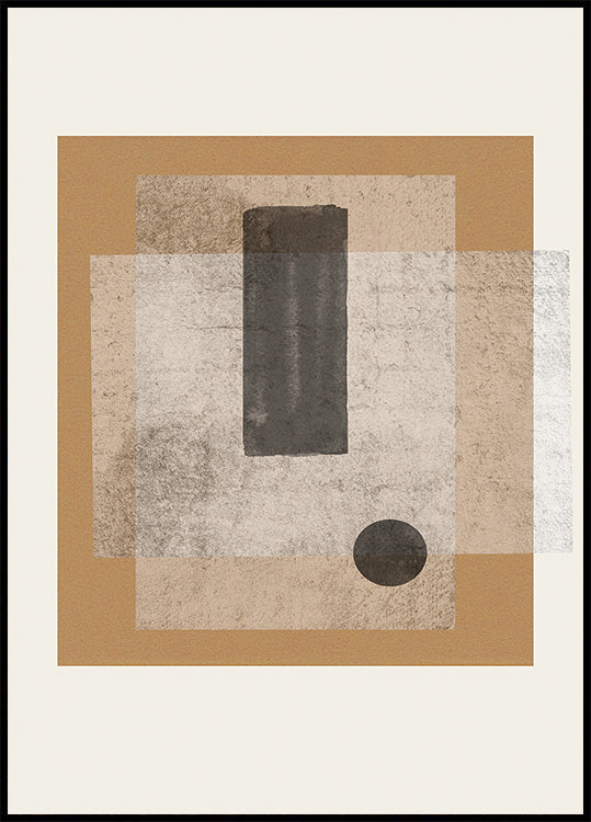 Geometrisches Harmonie-Poster