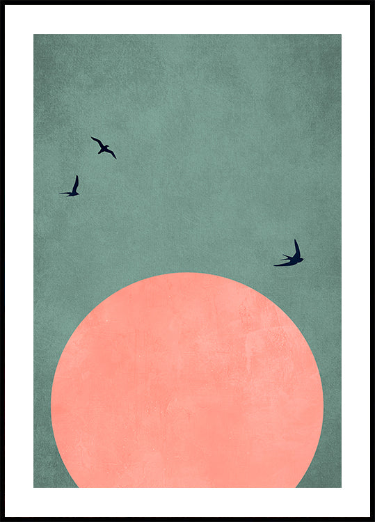 Ein schönes Tagesplakat