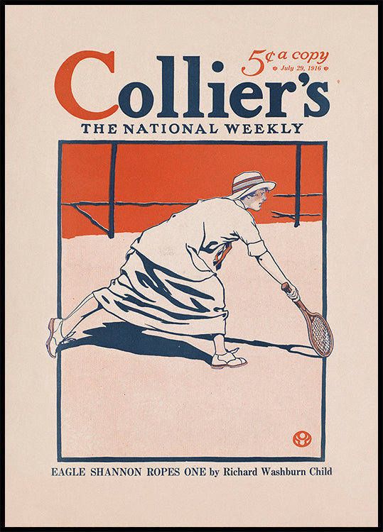Collier's, die National Weekly, Eagle Shannon Ropes One Poster