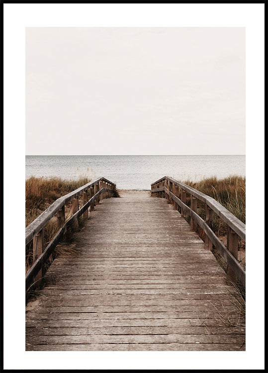 Der Weg zum Strand Poster - Posterbox.dk