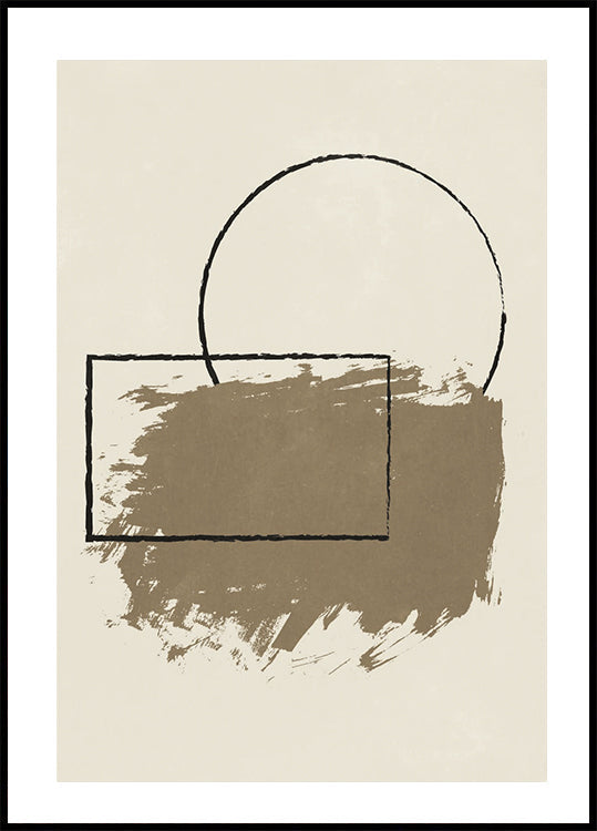 Layered Abstract Nr. 2 Poster - Posterbox.dk