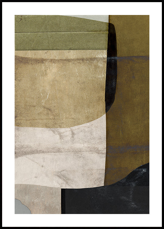 Natürliches abstraktes Poster