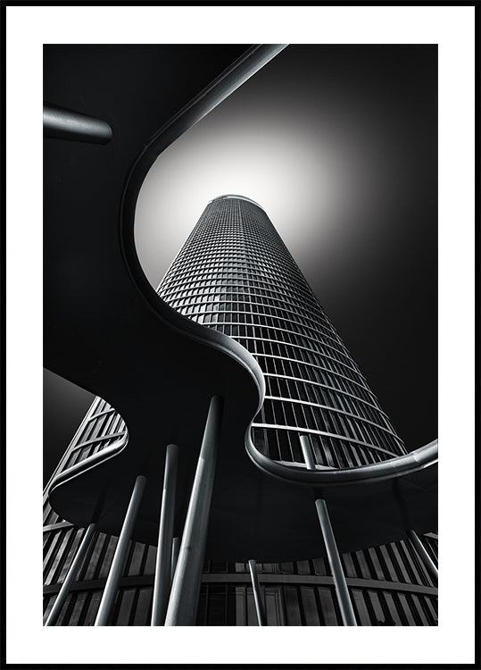 Wellen-, Säulen- und Turmplakat