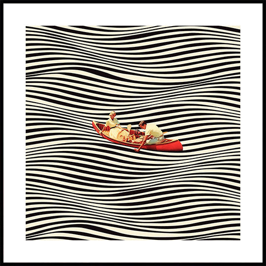 Das echte Bootsfahrt-Poster