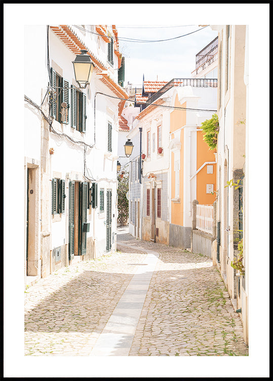 Poster „Spaziergang in Cascais“.