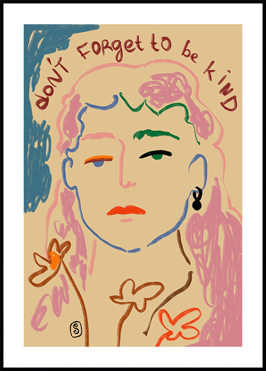 Vergessen Sie nicht, freundlich zu sein