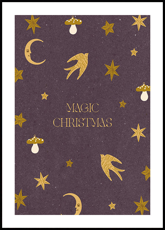 Magisches Weihnachtsplakat 02